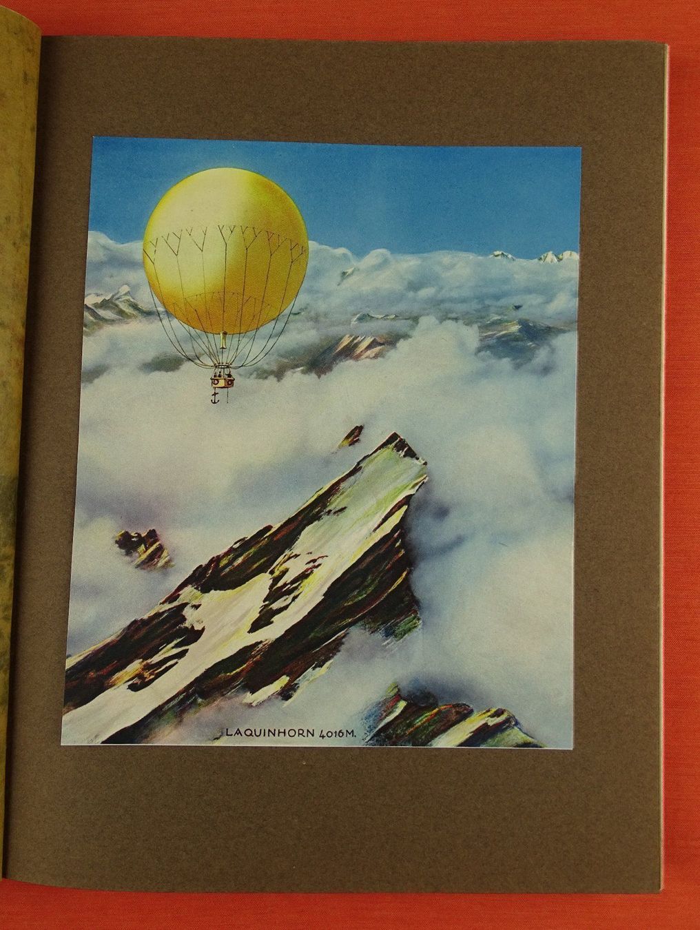 Poster & Bilder: SPELTERINI: ÜBER DEN WOLKEN, SIGNIERT – Gebraucht aus Grüningen von Kartensammler 2