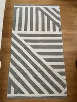 Teppich LIV & BO gestreift Baumwolle 142x76cm