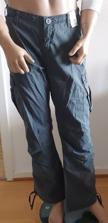 Neue Bench Herren Cargo Hose, Gr. 32/32, Grau