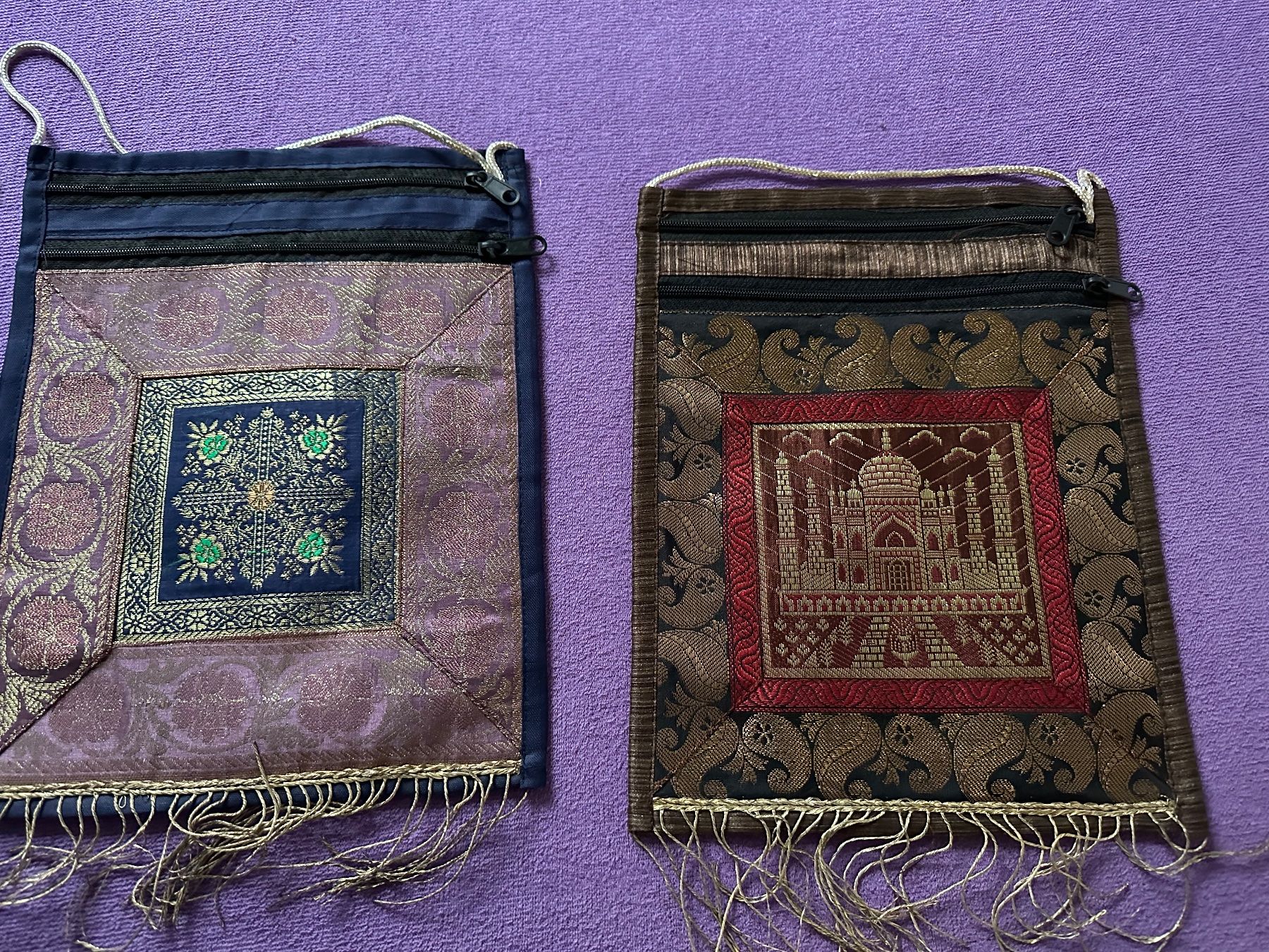 Foulard & Sciarpe: Original Indische Kaschmir und Seide Schaale – Nuovo (secondo la descrizione) da Dübendorf venduto da ser_v5wy 5