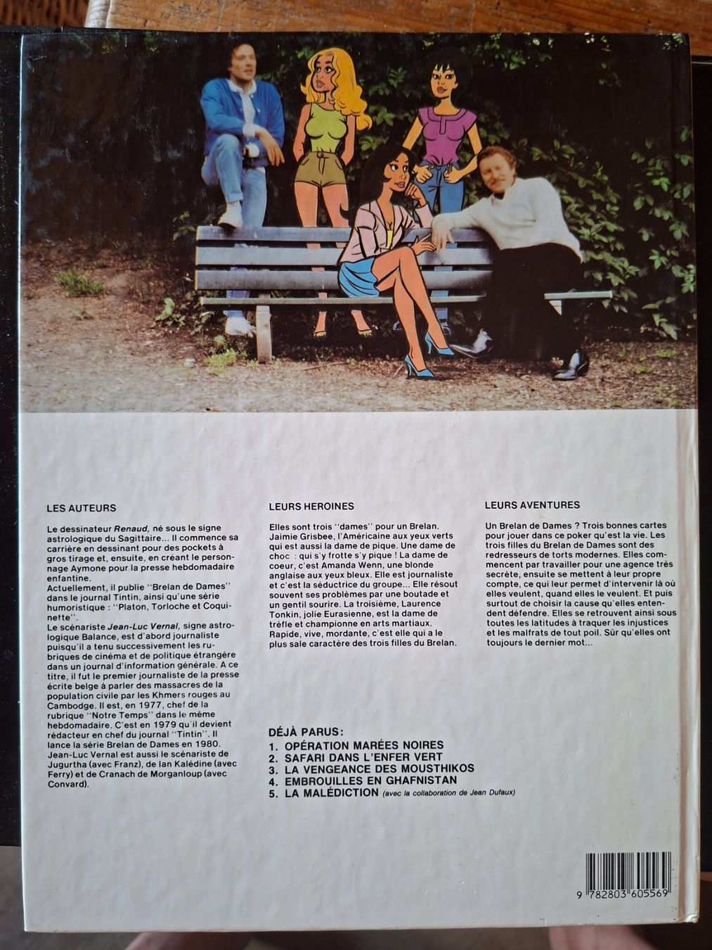 Comics: BRELAN DE DAMES N°5 EO  La malédiction – Gebraucht aus Neuchâtel von skajams 1