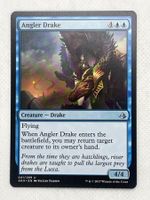 Magic the Gathering MTG - Angler Drake - Top Zustand!