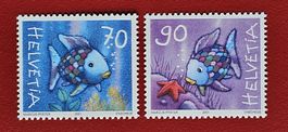 REGENBOGENFISCH MARCUS PFISTER 1027 1028 2001** POSTFRISCH