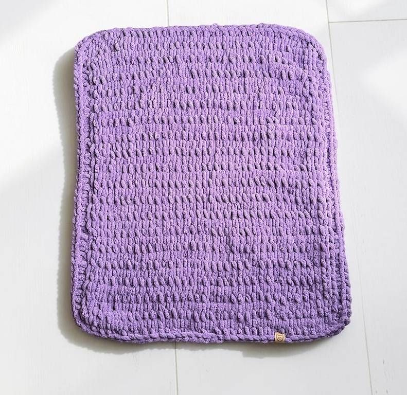 Coperte: Handgemachte kuschelige Babydecke LILA – Usato da Glis venduto da KubEmma.ch 2