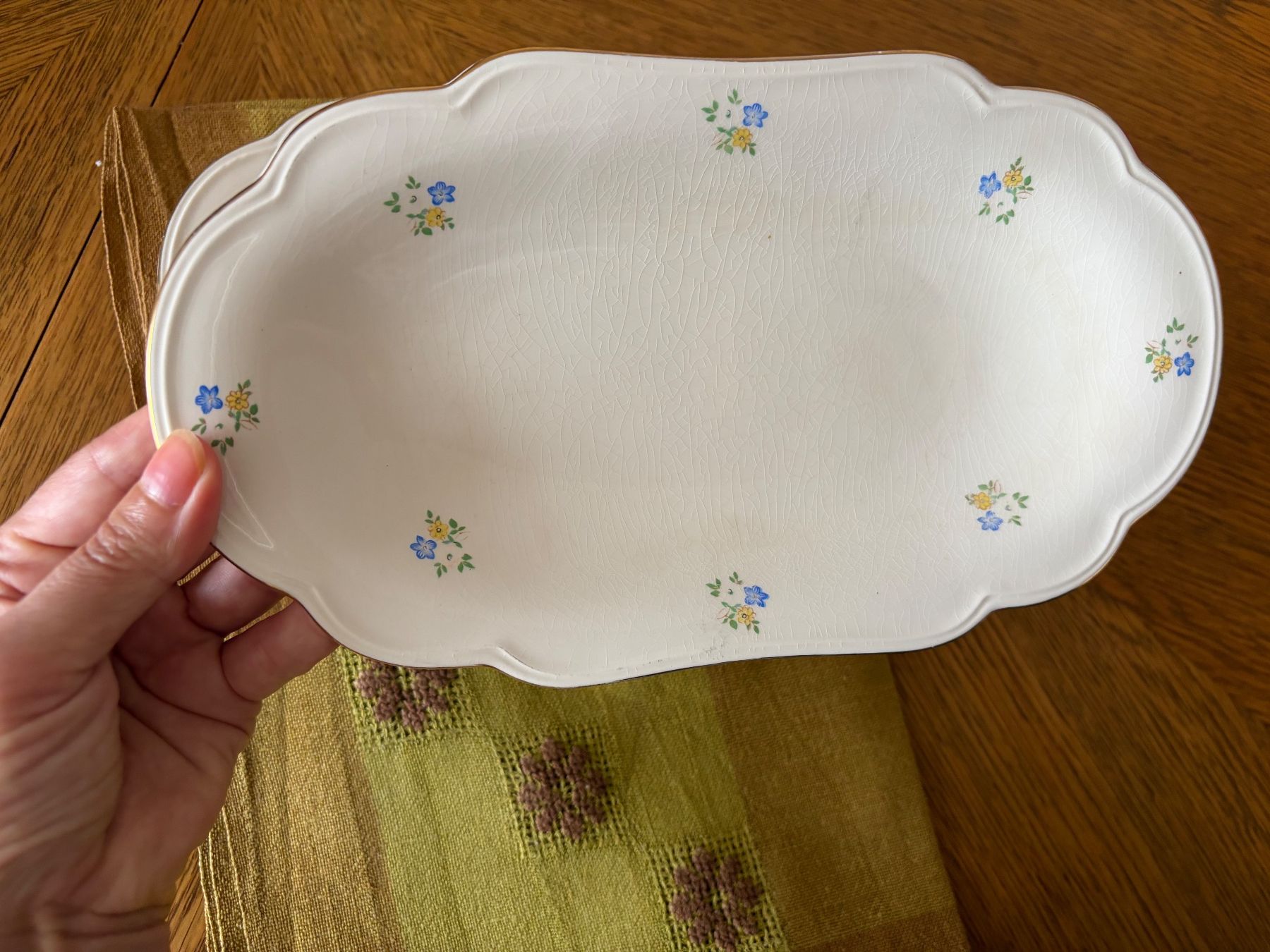 Royal Copenhagen Assiettes: Aluminia Denmark Faience Small Serving Platters X 2 – D'occasion à Luzern par AM2nd 8