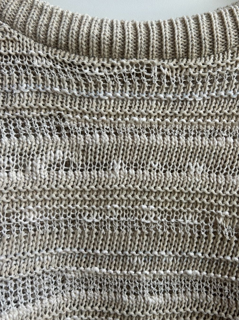 Pull&Bear Maglioni & Felpe: Pull en crochet beige Pull&Bear – Nuovo (secondo la descrizione) da Vessy venduto da tania4284 2