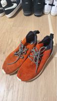 Adidas Sneaker Orange Wildleder zx flux bb1406