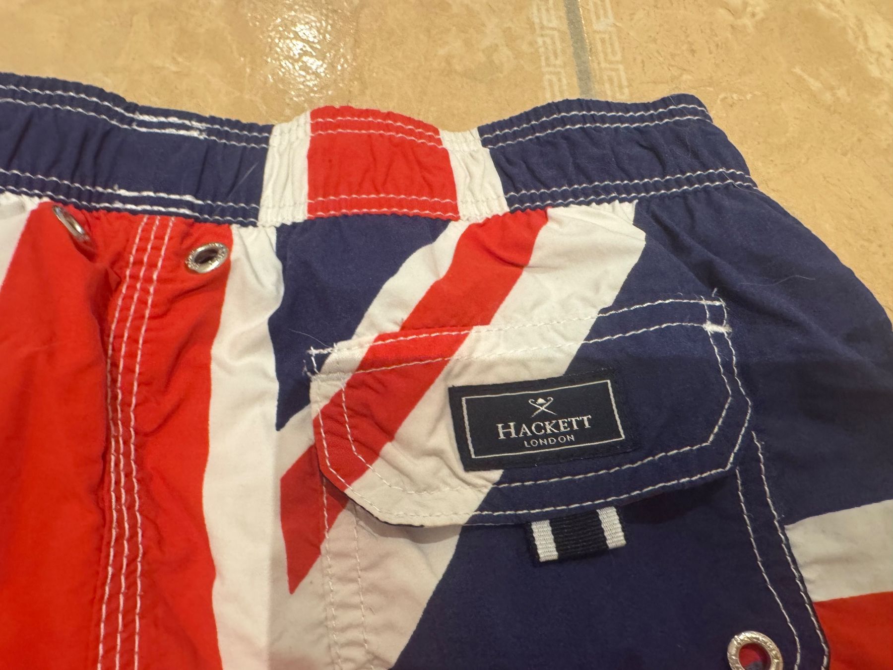 Costumi da bagno: Hackett neue coole Badehose, 11J 146 – Nuovo (secondo la descrizione) da Klingnau venduto da Markus14 3