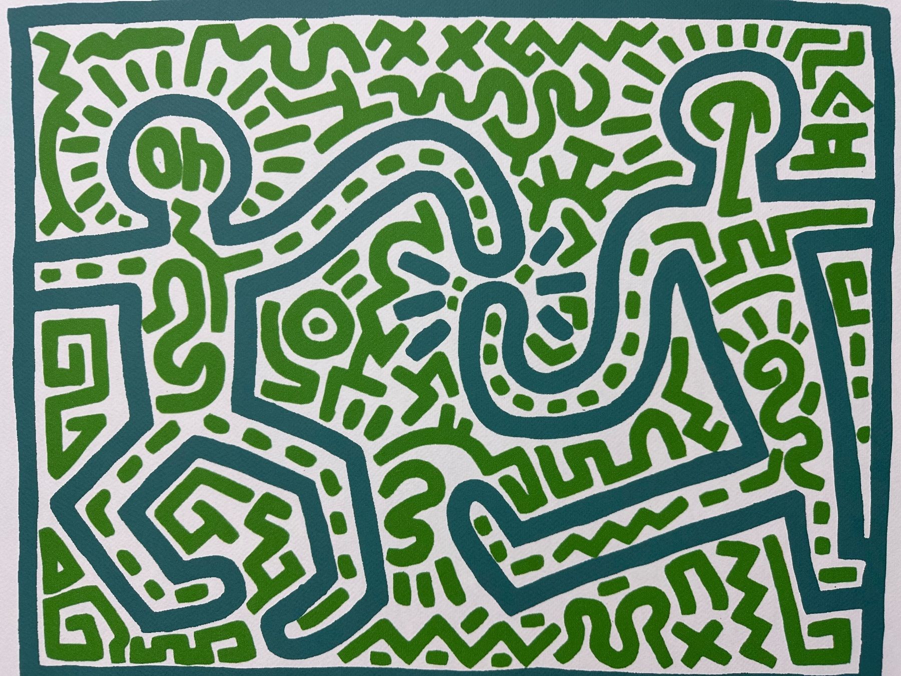 Foto & Immagini: Keith Haring:  Untitled, POP Art 29/150 – Nuovo (secondo la descrizione) da Meilen venduto da Smgdesign 5