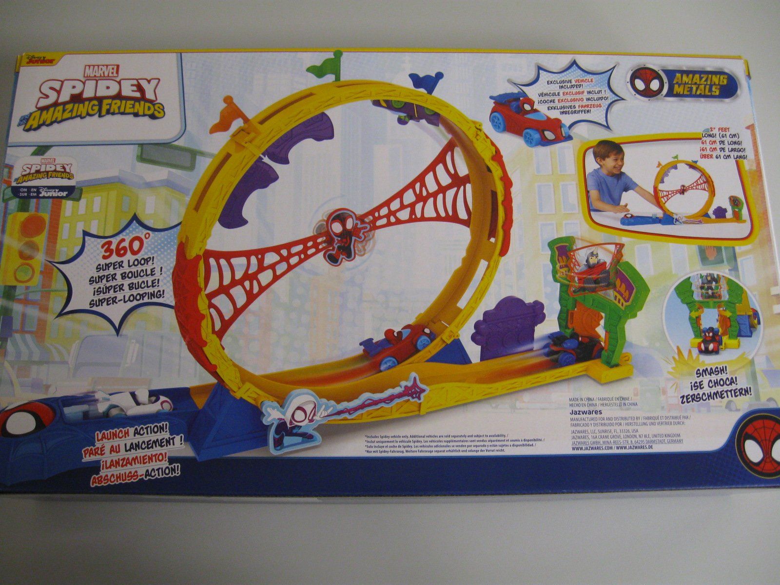 Marvel Giocattoli: SPIDEY 360° Super-Looping MARVEL Disney Junior tiptop – Usato da Romanshorn venduto da samo1974 4