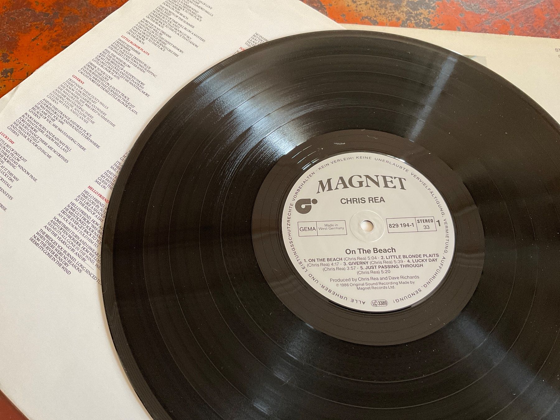 Schallplatten: Chris Rea On the beach LP – Gebraucht aus Delémont von vinylfreak01 2