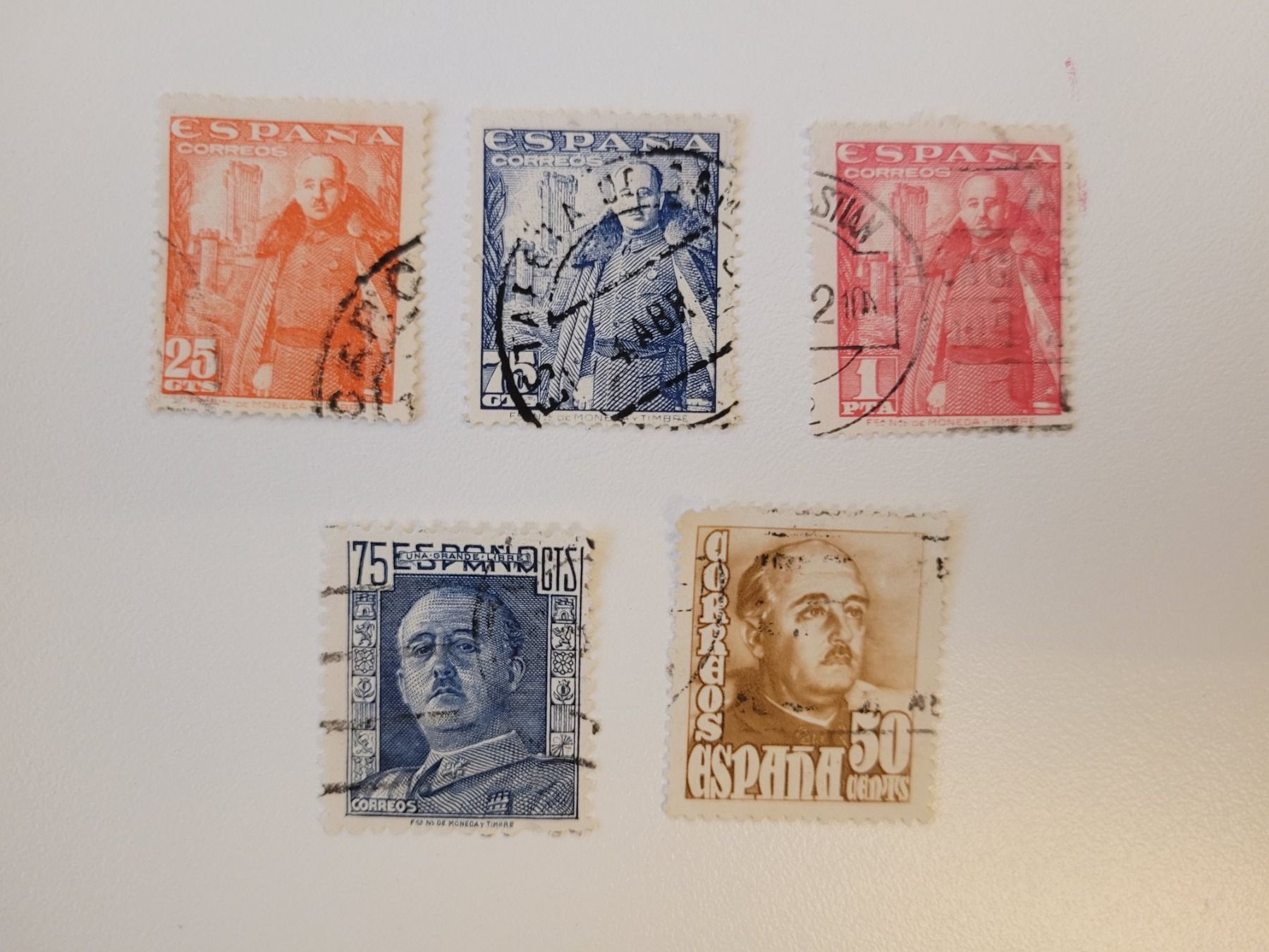 Tutti i francobolli: Marken Spanien Ex. General Franco – Usato da Inwil venduto da Flower2325