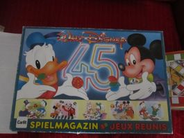 MICKY MAUS -DISNEY SPIELSCHACHTEL+3 MICKY MAUS HEFTE!!!