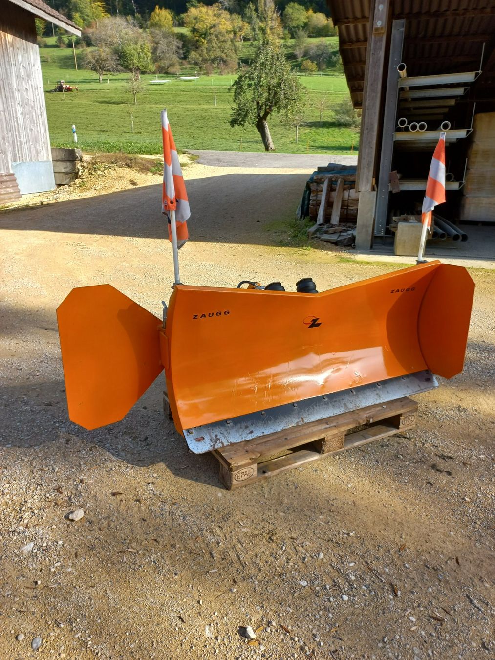 Zaugg Schneeräumung: Schneepflug Zaugg G5 160cm – Gebraucht aus Rothenfluh von mazu00 8