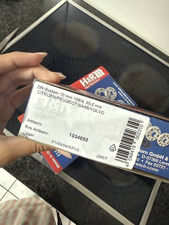 Tutti pezzi di ricambio auto: Distanzscheiben Lochkreis 4x108 – Nuovo e nell'imballaggio originale da Hochdorf venduto da Franciscochico 1