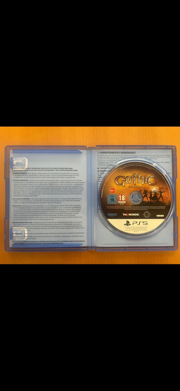 Sony Giochi: Gothic 1 Remake PS5 – Usato da Dorénaz venduto da SheriffJeff 1