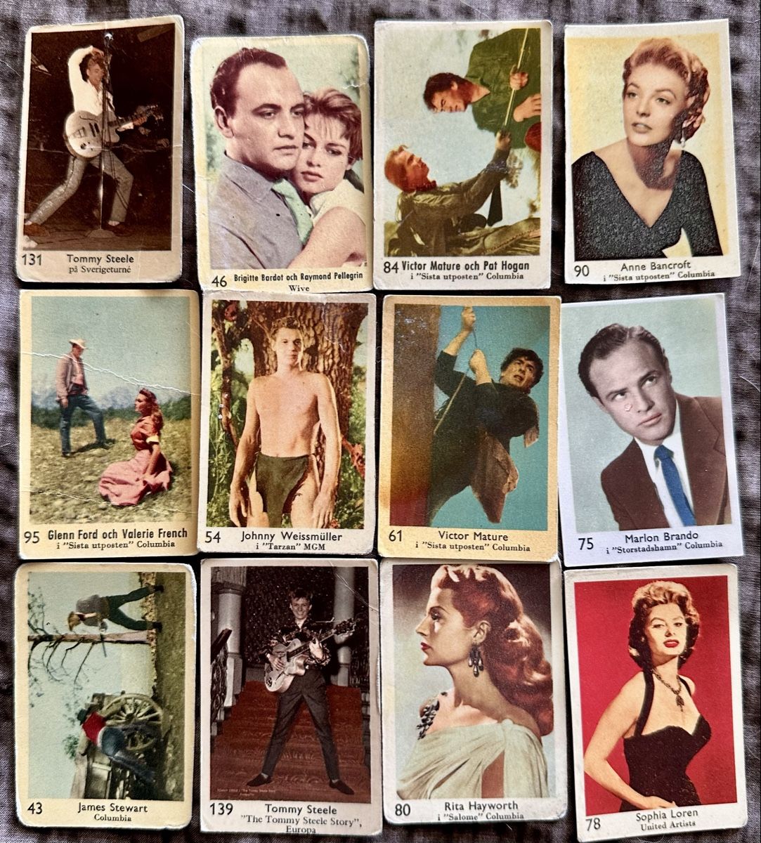 Carte collezionabili: Filmstars  – Usato da Duebendorf venduto da Fczfanrobi
