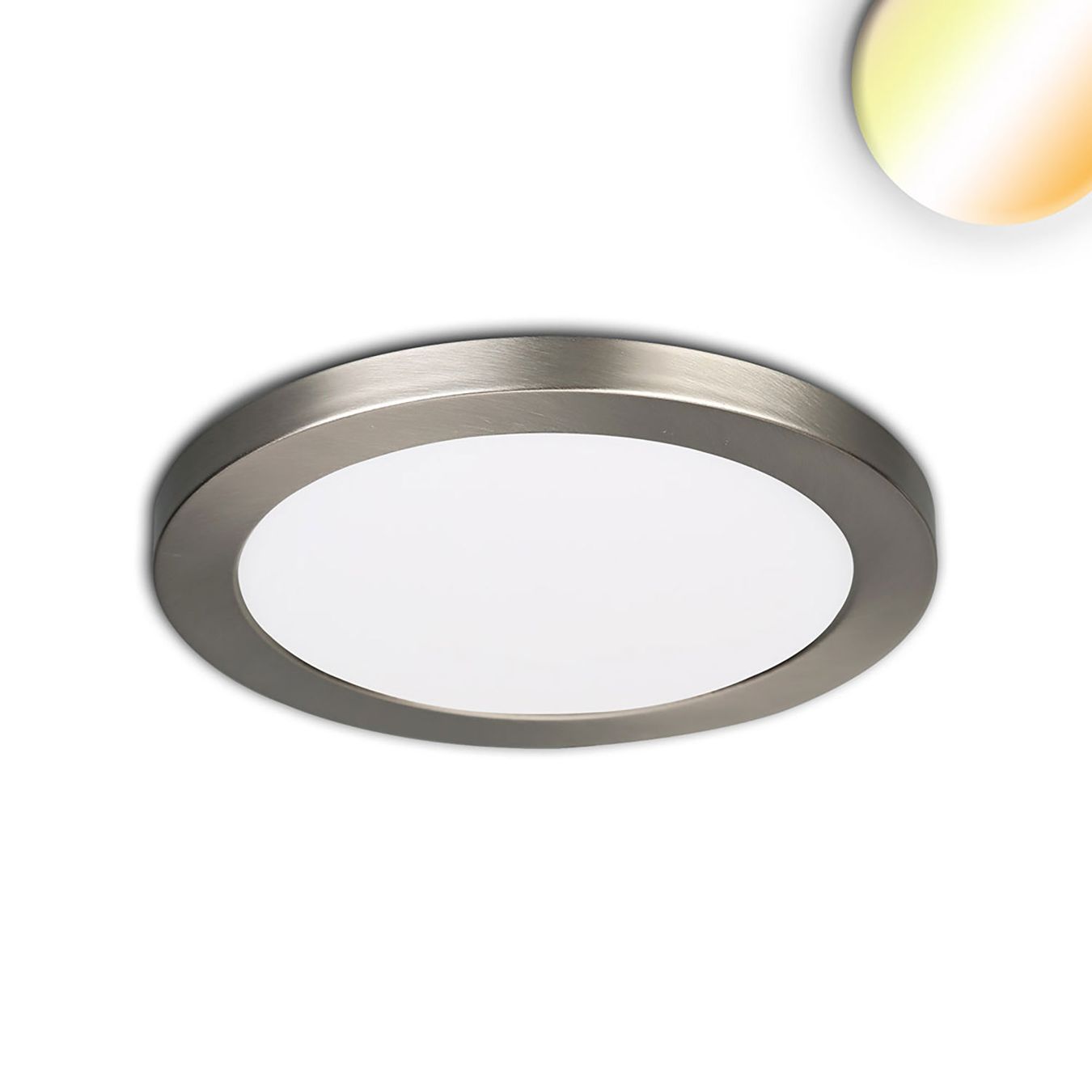 Lampen: LED Aussen Einbauleuchte, Silber 14 cm Ø – Neu (gemäss Beschreibung) aus Kreuzlingen von Smart-Light
