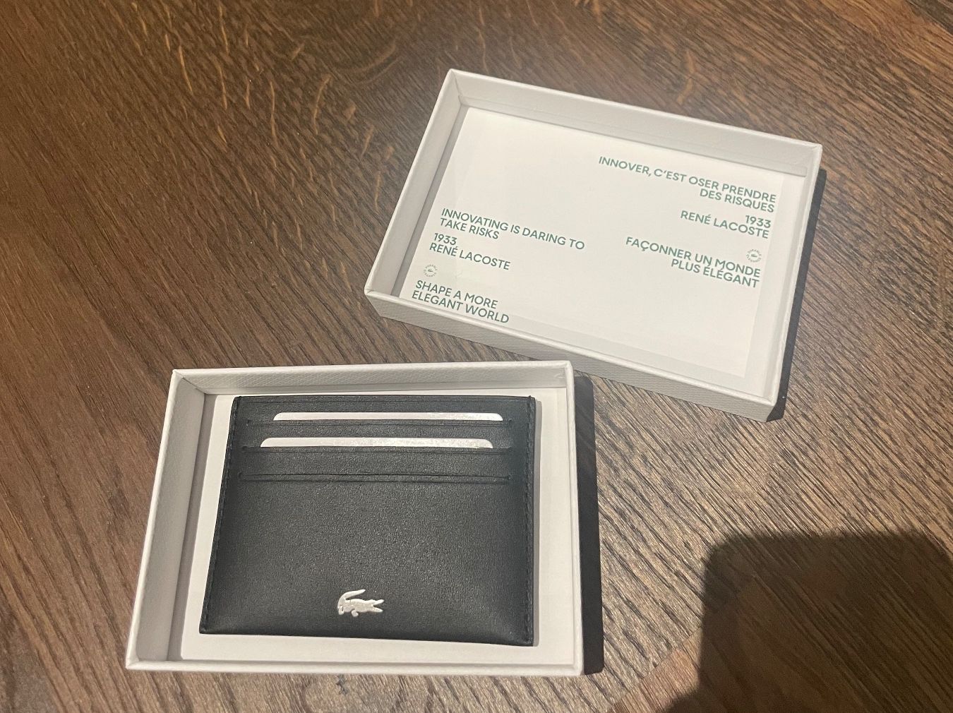 Lacoste Altro in  Abbigliamento & Accessori: Lacoste Kartenetui - schwarz noir neu – Nuovo e nell'imballaggio originale da Wohlen AG venduto da kissne4 6