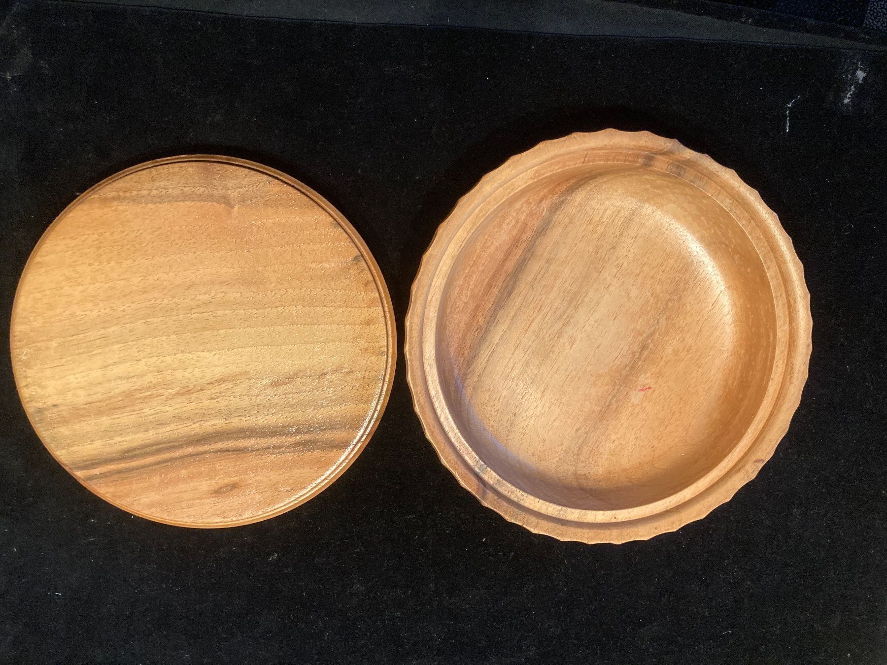 Schmuckkästen: Schöne Holz - Schatulle mit Deckel – Gebraucht aus Zürich von Chaeffeler 2