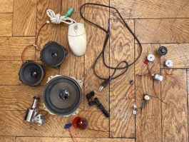 diverse Elektroteile zum Basteln