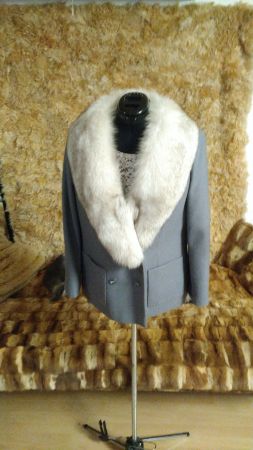 Blazer mit Blaufuchs Pelz
