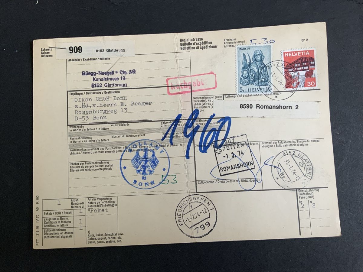 Tutti i francobolli: Glattbrugg Briefmarken – Usato da Binningen venduto da chr_cr5n