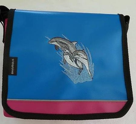 Kindergartentasche aus Blache Delfin 2