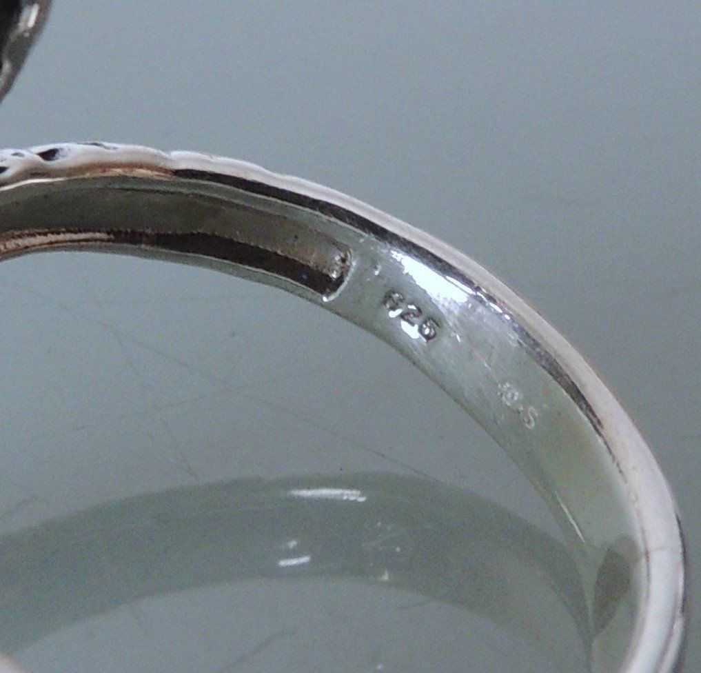 Anelli: Silber 925 Fingerring Gr. 60 Schlange – Nuovo (secondo la descrizione) da Waldenburg venduto da schaller707 5