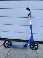 Micro Scooter blau, grosse Räder