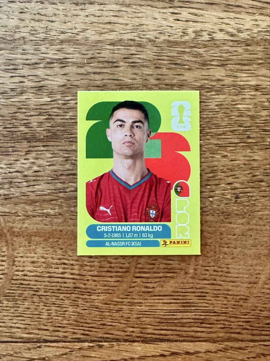 Panini Carte collezionabili: Cristiano Ronaldo Panini WM 2026 – Nuovo (secondo la descrizione) da Emmenbrücke venduto da Lukee1901
