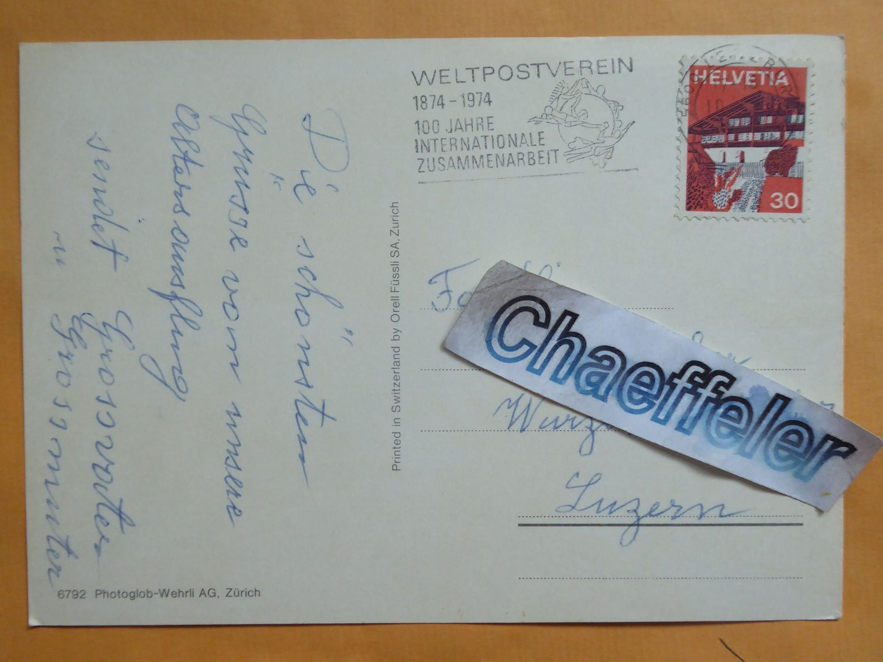 Cartes postales: Lenzburg – D'occasion à Zürich par Chaeffeler 1