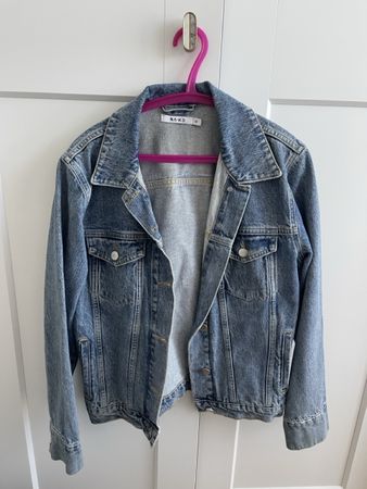 NA-KD Jeansjacke blau Denim neuwertiger Zustand