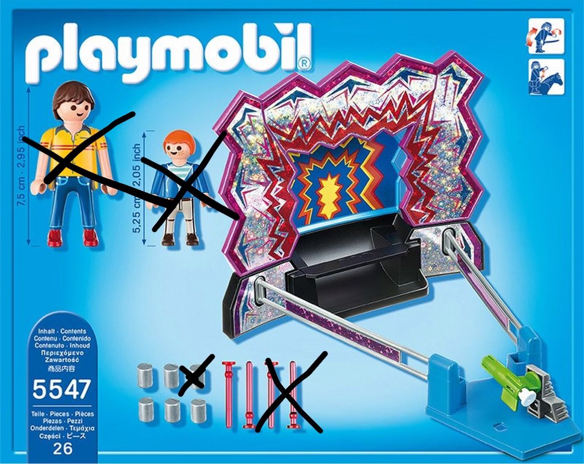 Playmobil Giocattoli: Playmobil 5547: Zirkus Schiessbude – Usato da Goldswil venduto da Sonic77 2