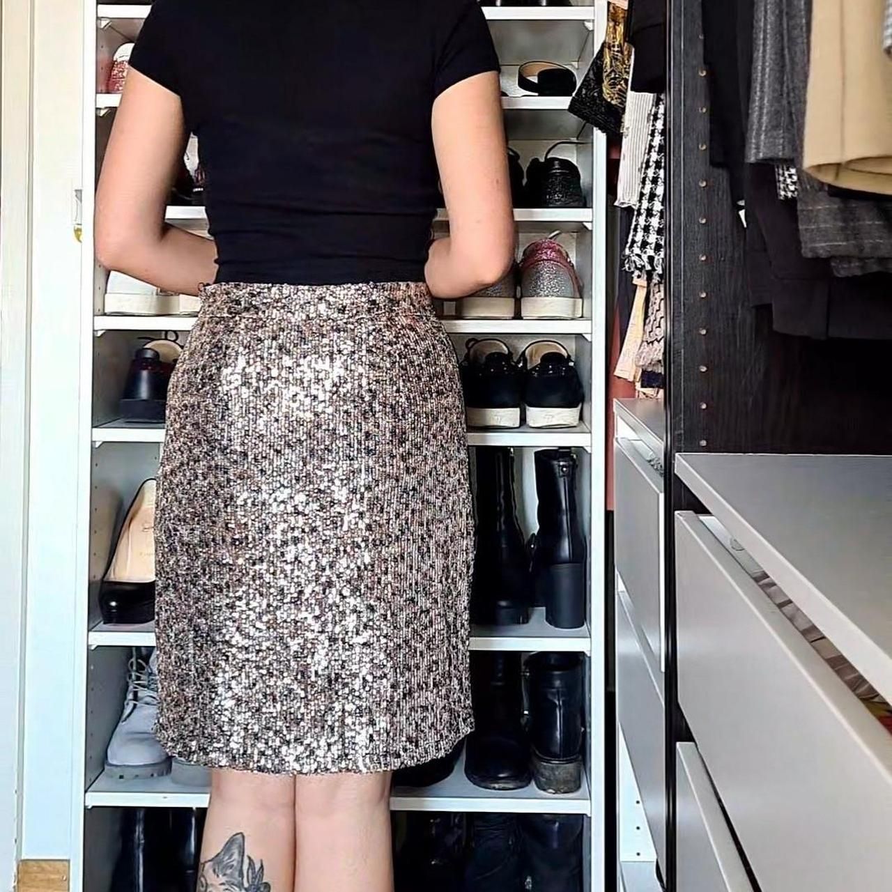 Morgan Gonne: Morgan Leo Glitzernder Minirock – Nuovo (secondo la descrizione) da Emmen venduto da mak31 3