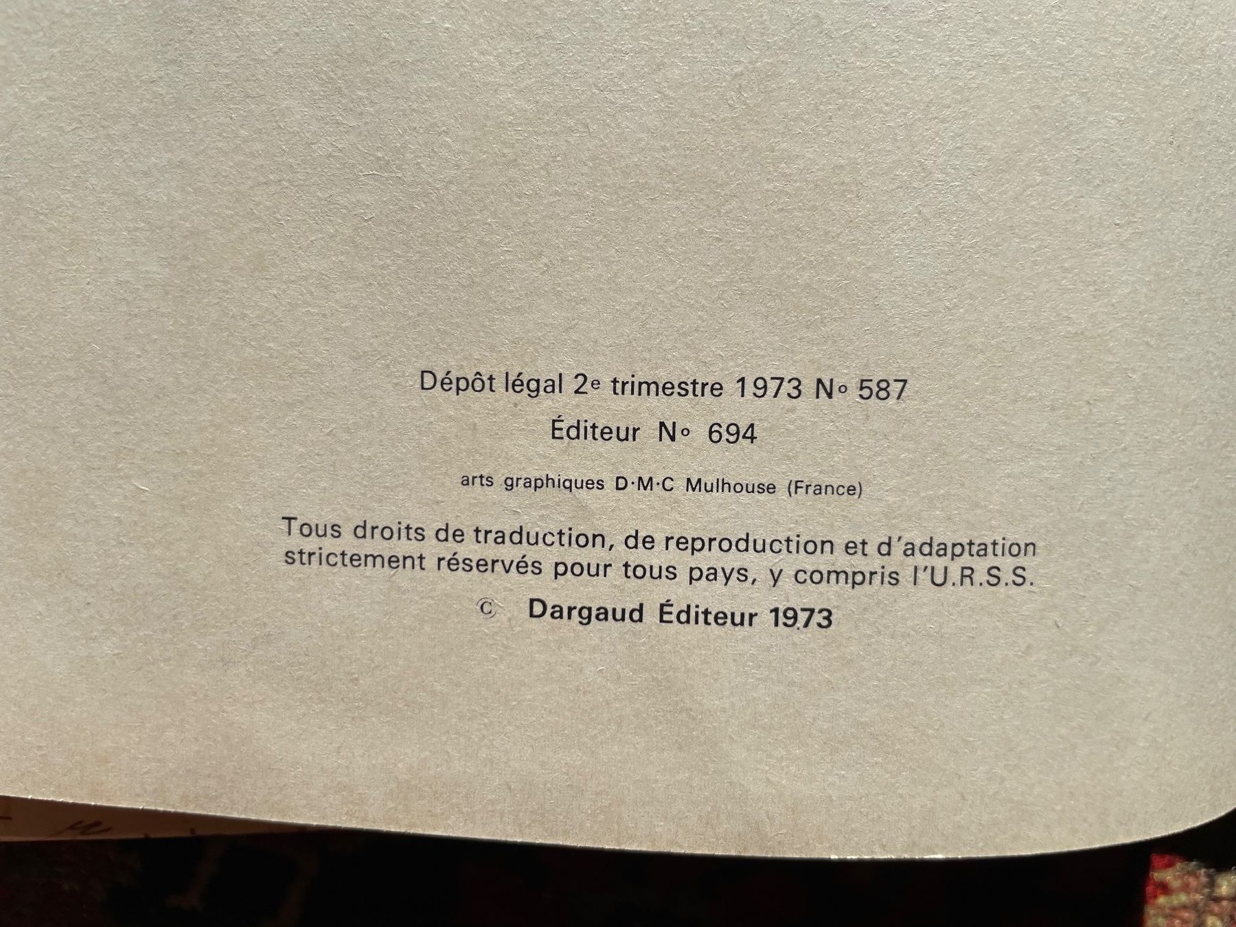 Comics: Astérix en Corse eo 1973 – Gebraucht aus Biel/Bienne von Galaq 3