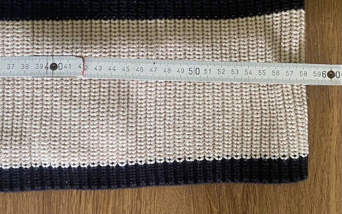 Pullover & Sweatshirts: Strickjacke KAFFE Kacilla beige schwarz gestreift Gr. M – Gebraucht aus Winterthur von Secondhand-Family 5