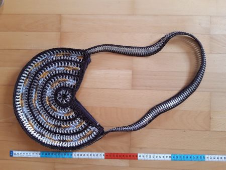Tasche handgemacht braun