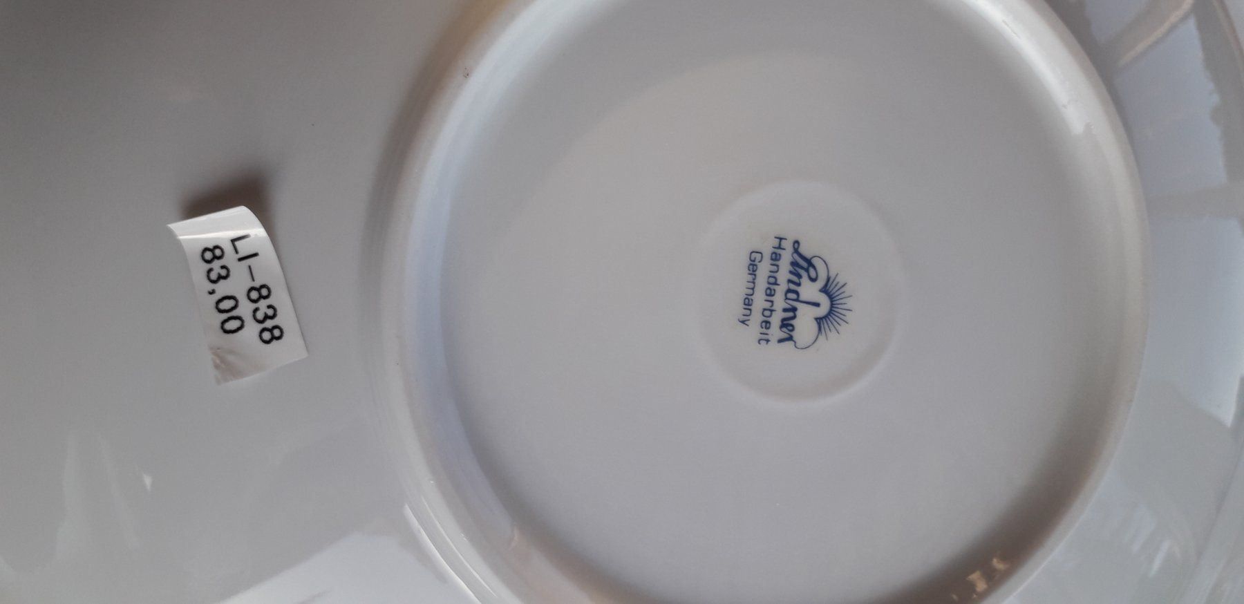 Lindner Teller: Lindner Porzellan Teller. – Neu und originalverpackt aus Winistorf von acreativ 6