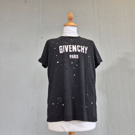 Design Givenchy Paris T-Shirt Grösse S mit Logo Print