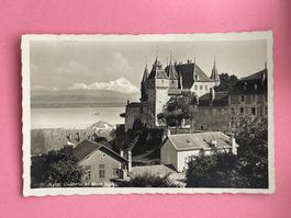 Nyon, Château et Mont Blanc