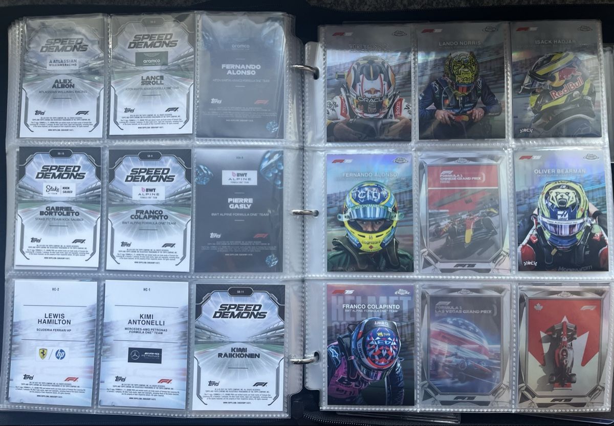 Topps Carte collezionabili: Topps Chrome F1 2025 - Full base set + almost all inserts – Usato da Iragna venduto da olgia5 8