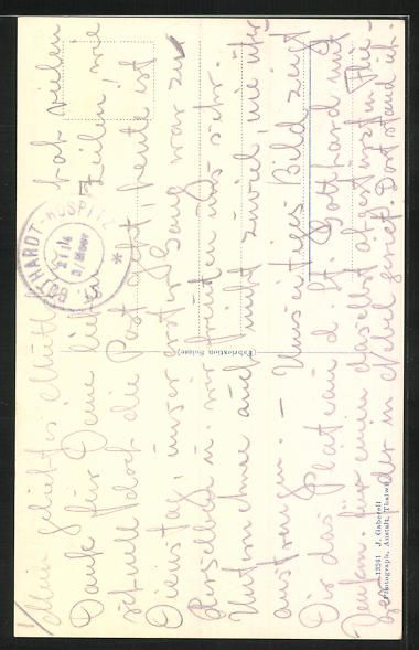 Cartoline postali: Gotthardpass, Gotthard-Hospiz, Monument  – Usato da Berlin venduto da bartko-reher 1