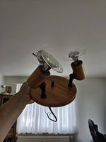 Holz Deckenlampe 