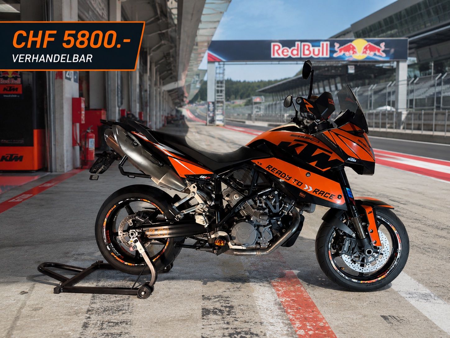 KTM Strada: KTM 990 SM-T – Usato da Lohn-Ammannsegg venduto da Driftking