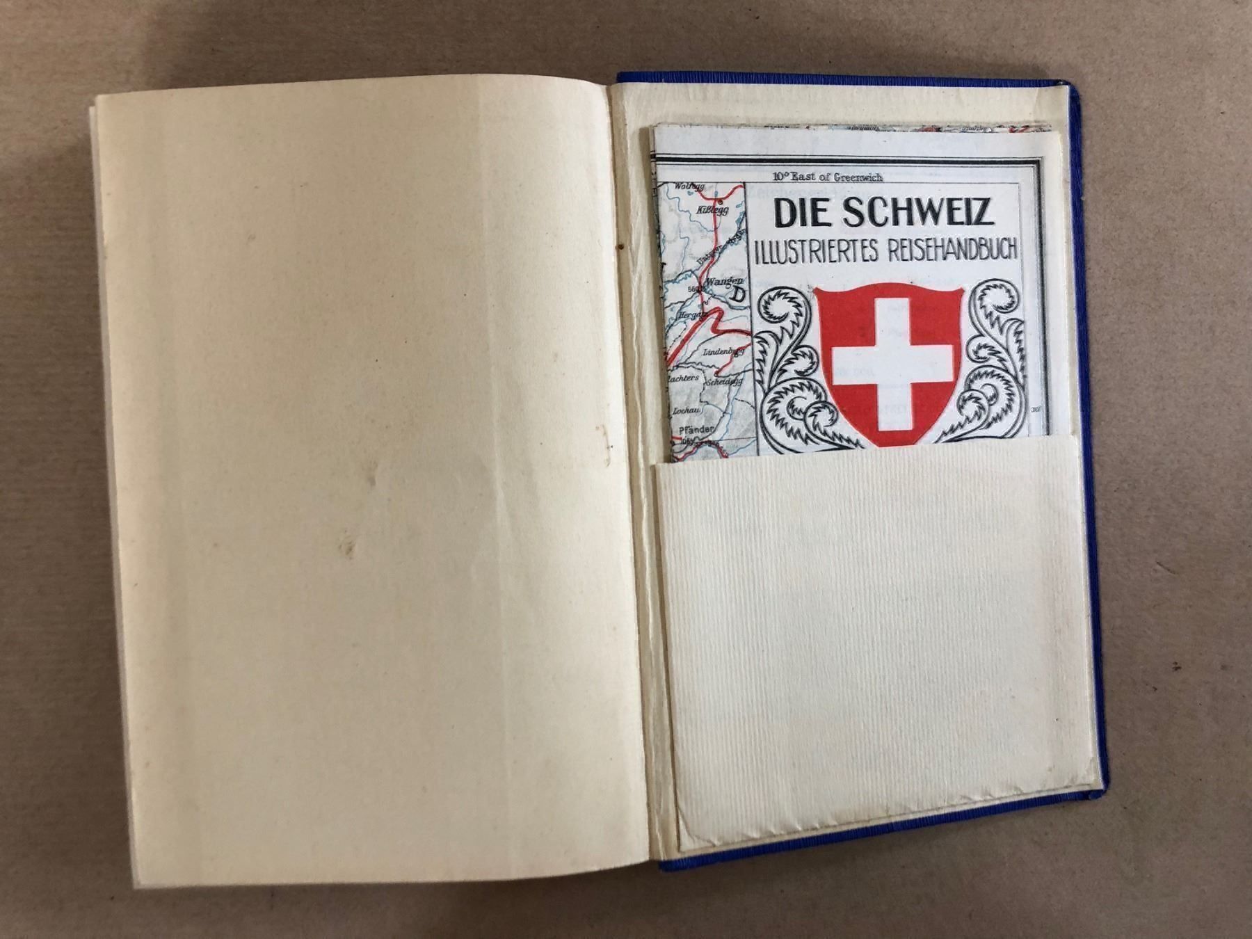 Libri: Ad. Eichenberger: Die Schweiz. Illustr. Reisehandbuch 1929 – Usato da Zürich venduto da allp 9