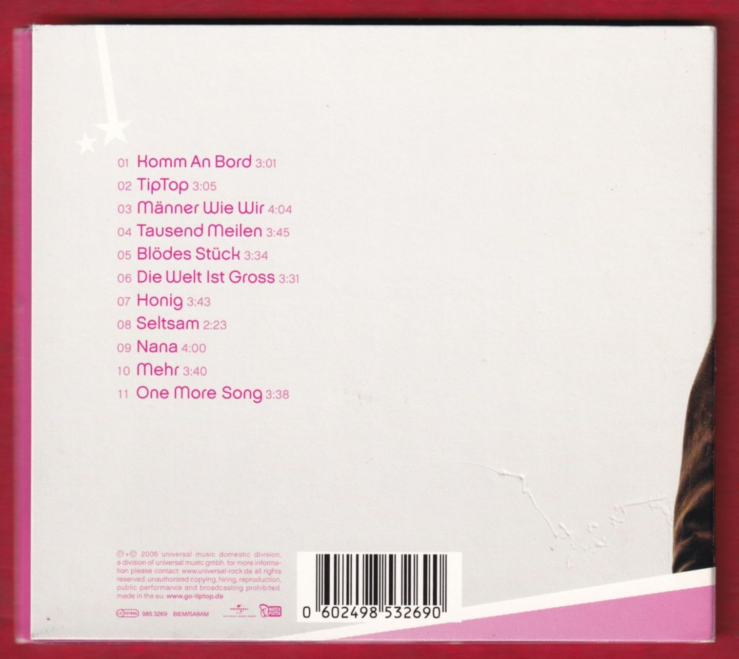 CDs: TipTop - TipTop (CD) – Gebraucht aus Zürich von Pfluftl2000 1