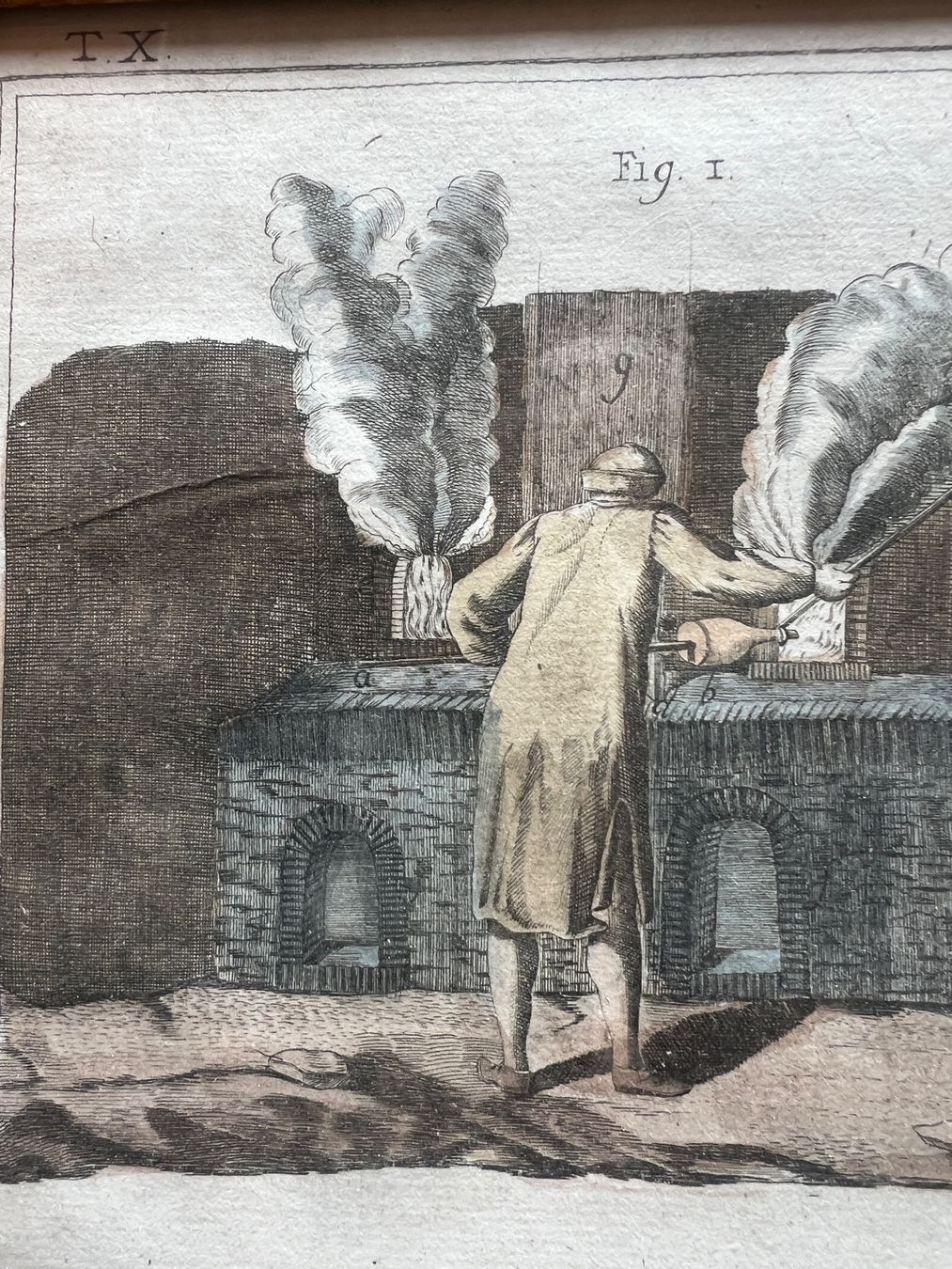 Gravures: Antik Stich mit Rahmen – D'occasion à Riva San Vitale par AM25 2