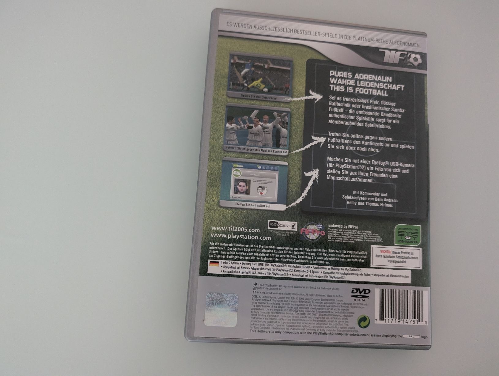 Sony Spiele: FIFA Fussball 2005  (PS2) – Gebraucht aus Winterthur von sax8400 2