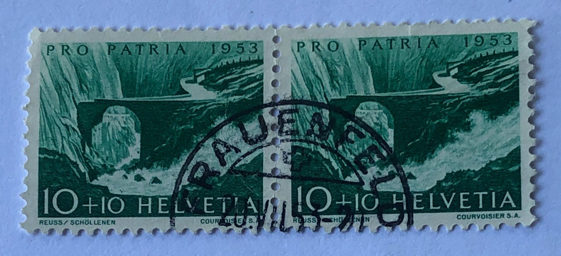 Tutti i francobolli: Nr. B 62 Paar  mit Stempel    – Usato da Aarau venduto da Billa007